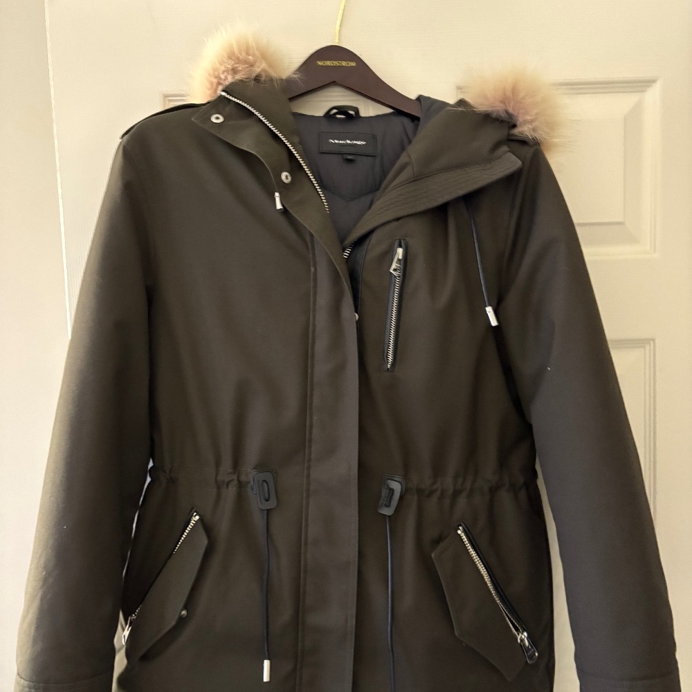 Mackage Rena Olive Green Winter Coat Size Small